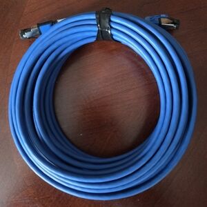 LINKUP 40Gbps Certified Cat8 Ethernet Patch Cable Double Shielded 2000MHz 35ft